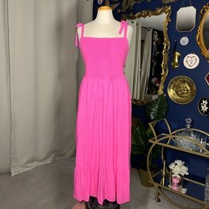 Torrid Pink Summer Dress - 5X